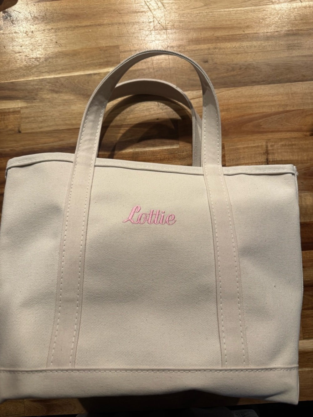 L.L. Bean Medium boat and tote - Picture 3 of 6